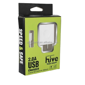 Emballage de chargeur USB personnalisé boîte vide boîte de papier d'emballage de chargeur de <span class=keywords><strong>téléphone</strong></span> <span class=keywords><strong>portable</strong></span> - Product Image 2