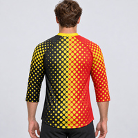 Maillot d'enduro personnalisé pour homme, maillot de course VTT, motif unique, vêtements de cyclisme sublimés, vêtements de descente, OEM