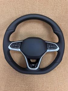 Volante Deportivo Personalizado de Alta Calidad con Entrega Directa para VW Passat, Magotan, Tharu, <span class=keywords><strong>Polo</strong></span>, JETTA Variant, en Cuero y Fibra de Carbono Clásico - Product Image 3