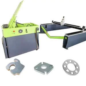 CNC Fiber laser cutting machine Modular servo motor drive metal board sheet plate precise line hole automatic cypone cypcut