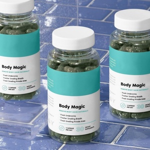 Tabletas de Clorofila para el Cuidado de la Salud, con Aroma Fresco y Efecto Mágico en la Piel, Producto de Marca Privada, Cápsulas de Clorofila, Extracto de Plantas - Product Image 2