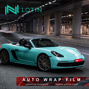 Film adhésif pour voiture en vinyle, finition vert métaux nuit, peinture d'origine - Product Image 4