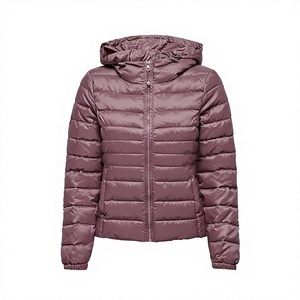 Women's Lightweight Hooded <b>Quilted</b> Puffer Jacket with Detachable Hat & Sleeves Water Resistant <b>Winter</b> Coat - Product Image 1