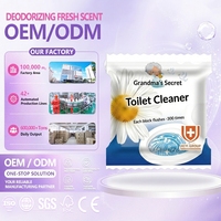 Nettoyant WC ODM Bleu Bulle Personnalisé – Pastilles Désodorisantes et Nettoyantes pour Toilettes, Parfum Citron, Blocs WC