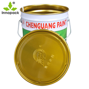 Cubo de lata de metal de 20 litros, precio al por mayor, proveedor de China - Product Image 4