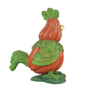 Personalizar decorativo vacaciones Festival Square Park Mall Street Yard Halloween ornamento fibra de vidrio calabaza <span class=keywords><strong>Gallo</strong></span> estatua - Product Image 1