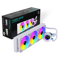 SNOWMAN haute Performance LCD 360 ARGB AIO refroidisseur personnalisable écran d'affichage LCD 2.8in avec résolution 320*320 personnalisable 360mm