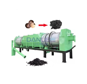 Horno de Carbonización Ecológico para Ramas, Madera Miscelánea, Cáscara de Coco, Horno de Pirólisis de Tambor - Product Image 1