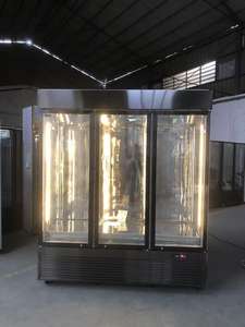 Nuelead NE-329 Grande capacité Trois portes vitrées 1350L Armoire de maturation à l'air en acier inoxydable pour viande, fromage, étagères Contrôle numérique - Product Image 6