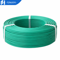 Câble de compensation thermocouple K blindé et toronné, en cuivre étamé, avec gaine en silicone IP65, pour applications industrielles de mesure de température (Ni-Cr/Ni-Si)