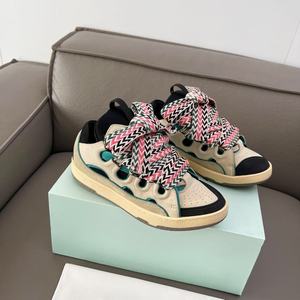 Chaussures de sport de luxe de haute qualité, personnalisées, à plateforme, pour hommes, rétro, à lacets, chaussures de sport tendance, antidérapantes - Product Image 2