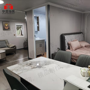 Модульный сборный дом-квартира из модифицированных морских контейнеров, 2-3 спальни, 20-футовый/40-футовый, расширяемый, водонепроницаемый, с сэндвич-панелями - Product Image 6