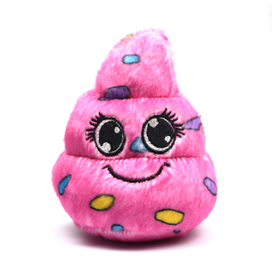 Juguetes de Peluche de Caca Coloridos de PU Bordados con Relleno de Espuma de Rebote Lento y Suave - Product Image 1