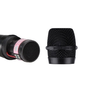 Micrófono Inalámbrico Universal de Baja Frecuencia VHF Dual, Económico, de Fábrica <span class=keywords><strong>CQA</strong></span>, para Karaoke - Product Image 3
