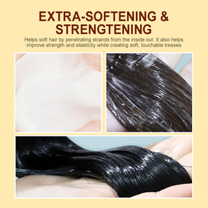<span class=keywords><strong>Masque</strong></span> Capillaire Professionnel <span class=keywords><strong>Réparateur</strong></span> <span class=keywords><strong>Kératine</strong></span> Collagène Biologique Marque Blanche - Product Image 5