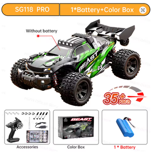 Sg118 Pro Max 1:16 35 Km/h 4WD RC Xe Cao Tốc Độ Trôi Off Road Xe 1:16 Đầy Đủ Quy Mô Chuyên Nghiệp Điều Khiển Từ Xa Đồ Chơi - Product Image 5