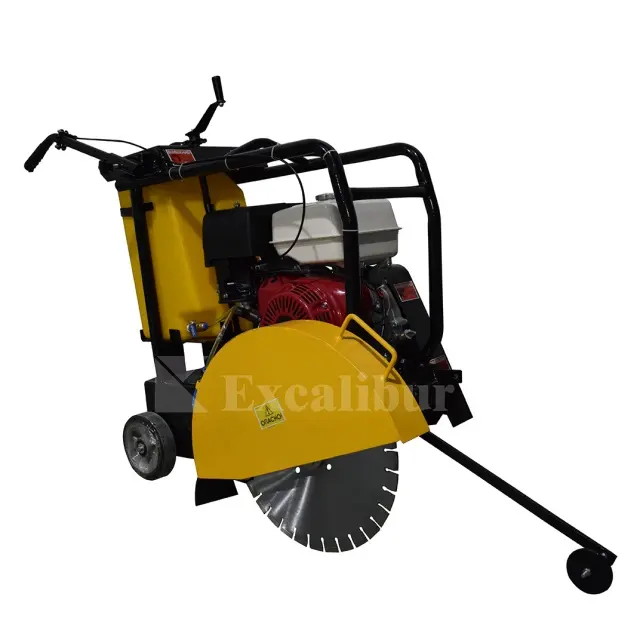 Asphalt Floor Surface Cutter Gasoline GX390 Engine Concrete Cutting Floor Saw