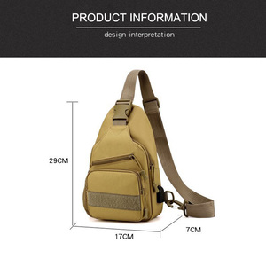 กระเป๋าคาดอกผู้ชายลายพรางขนาดใหญ่สำหรับกีฬากลางแจ้ง - Product Image 2