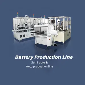 Cylinder Cell Battery Pack Production Line LiFePo4 Battery Production Line Lithium Battery Production Process