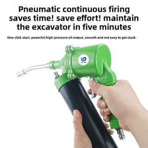 Pistolet à <span class=keywords><strong>graisse</strong></span> pneumatique, outil de lubrification automatique haute pression pour l'entretien des machines lourdes - Product Image 3