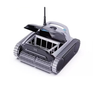 Machine de nettoyage automatique intelligente pour piscine, aspiration, fonctionne sur batterie, pièce de machinerie de construction - Product Image 2
