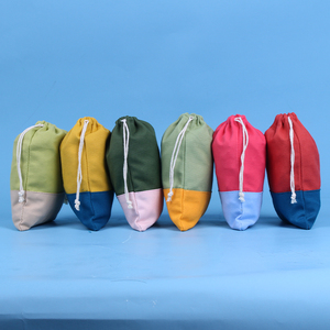 Sac à cordon en coton GOTS avec logo personnalisé, 7*9 cm, recyclable, pour bijoux, cadeaux, emballages alimentaires, vente en gros - Product Image 6