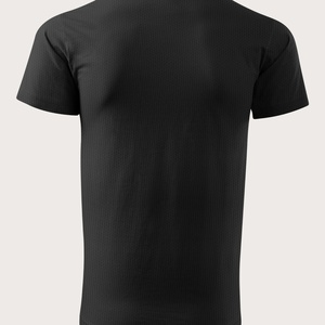 เสื้อยืดออกกำลังกาย BMT 01 ผ้าฝ้าย 100% สำหรับผู้ชาย แห้งเร็ว สีดำ/เทา ซับเหงื่อ ระบายอากาศดี แขนสั้น เหมาะสำหรับวิ่งและเล่นกีฬา - Product Image 6