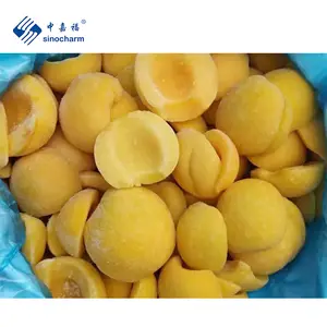 Sinoharm을 하이 퀄리티 새로운 작물 도매 가격 1/8 잘라 냉동 과일 공급 업체 노란색 복숭아 IQF 신선한 복숭아