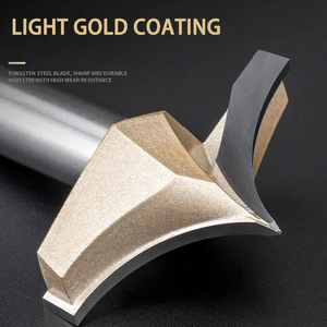 OEM настраиваемый 1/2 дюймов Хвостовик TCT ЧПУ прямые фрезы один HSS карбидный концевой фреза для деревообработки олова металла - Product Image 3