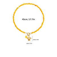 Collier ras du cou en acier inoxydable avec pendentifs tortue, conque, étoile de mer et perles coquillages, bijoux empilables, cadeau souvenir