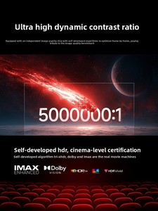 Proyector de Cine en Casa XG <span class=keywords><strong>IMI</strong></span> T10 0.78DMD Láser HDR 4K con Zoom Óptico, Alto Brillo, 3D, Portátil, Android - Product Image 4