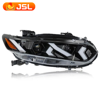 Pour Honda 10e génération Accord 2018-2022 Modification des phares Diode lumineuse complète Double lentille lumineuse lumière dynamique Turnsignal Light