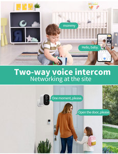 Telecamera di Sorveglianza <span class=keywords><strong>a</strong></span> <span class=keywords><strong>Batteria</strong></span> WIFI per Interni ed Esterni, Monitor Wireless ad Alta Definizione con Visione Notturna e Funzione di Allarme - Product Image 3