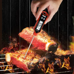 Digital Food Thermometer BBQ Thermometer Meat Thermometer With Waterproof Design