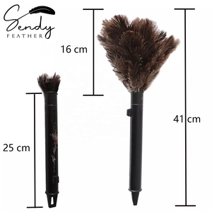 Plumero Retráctil de Plumas de Avestruz al por Mayor con Mango de Plástico para Limpieza de Coches y Hogar - Product Image 2