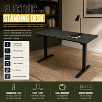 Cadre de bureau électrique à hauteur réglable en une seule étape, colonne télescopique verticale, base réglable en hauteur pour table de bureau à domicile