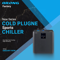 Qilong Usine Mini Refroidissement Par Eau Icebath Refroidisseur Machine Automatique Poissons Aquarium Affichage Réfrigération Refroidisseur Pompe Noyau