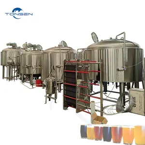Tonsen Beer Brewing Equipment Making Machine Fermenting System Large Fermenter Tank