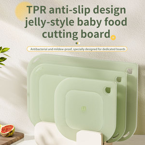 Planches à découper personnalisées avec logo, petites, en matériau PP recyclable, antidérapantes, pour le pain, la <span class=keywords><strong>pizza</strong></span>, les aliments, pour la cuisine - Product Image 2