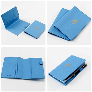 Cubierta de cuaderno diario personalizado suave Pu cuero impermeable plegable logotipo personalizado para gerente médico <span class=keywords><strong>abogado</strong></span> Uso De <span class=keywords><strong>Oficina</strong></span> Administrativa - Product Image 6