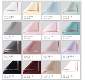 Papier d'emballage pour fleurs en gros, papier rayé pour bouquet, fournitures pour fleuristes, papier cadeau - Product Image 6