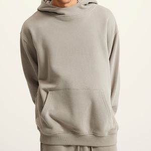 Customize Design Technical Fabric Pure Color Oversize Unisex Hoodie <b>Tech</b> Fleece High Quality Winter 100% Cotton Eco-Friendly - Product Image 4