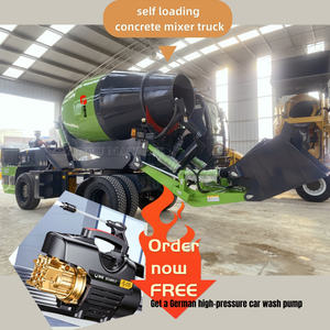 รถผสมคอนกรีตขนาด2ลูกบาศก์เมตรสำหรับการก่อสร้างถนน - Product Image 3