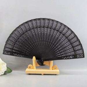Custom Vintage Bamboo Hand Fan Eco-Friendly Flower Painted Personalized Folding Wedding Souvenir <b>Gift</b> - Product Image 6
