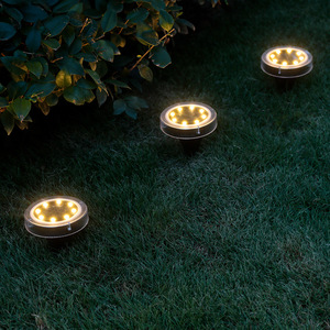 Lampes solaires de jardin à LED, éclairage extérieur pour allée et pelouse, lampe solaire étanche pour la décoration de la cour et du patio - Product Image 4