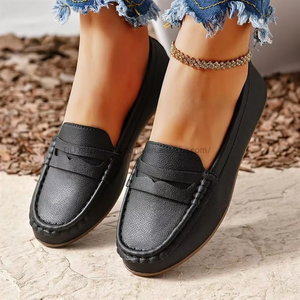 <b>Soft</b> Bottom Beef Tendon Breathable Hot Sale Women's <b>Shoes</b> New Casual Fashion Flat <b>Shoe</b> for Woman - Product Image 2
