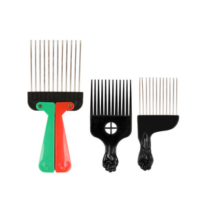 Ensemble de peignes de coiffure Playboy, peignes fourchettes en acier inoxydable pour hommes, outils capillaires durables - Product Image 1