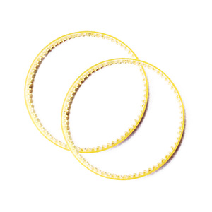 Courroie d'engrenage pour machine à polir universelle, composant à âme en aluminium jaune pour équipement de polissage des métaux, numéro de pièce 002 - Product Image 3