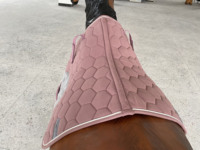 Tapis de selle équestre en coton respirant et antidérapant pour sports de plein air, doux pour la peau, vente chaude