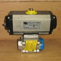 Actuador de control de flujo PLC SVF AS31-5DAD31 con válvula de bola de acero inoxidable de 2 pulgadas, conexión soldada NNB DRC, suministro a granel